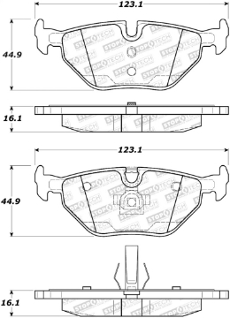 Picture of StopTech Street Brake Pads