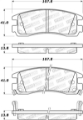 Picture of StopTech Street Brake Pads
