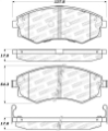 Picture of StopTech Street Brake Pads