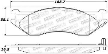 Picture of StopTech Street Brake Pads