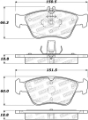 Picture of StopTech Street Brake Pads