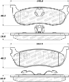 Picture of StopTech Street Brake Pads