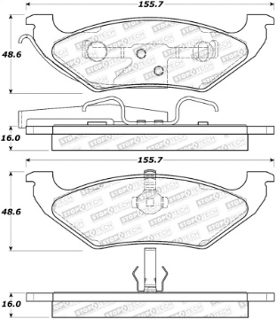 Picture of StopTech Street Brake Pads