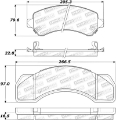 Picture of StopTech Street Brake Pads