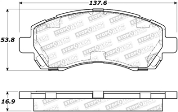 Picture of StopTech Street Brake Pads