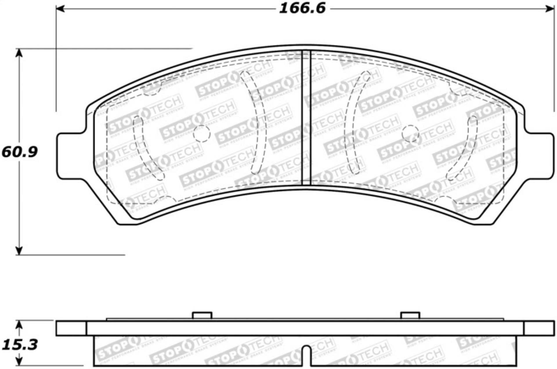 Picture of StopTech Street Brake Pads