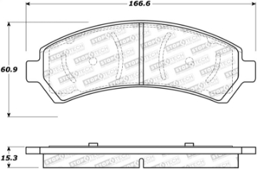 Picture of StopTech Street Brake Pads