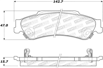Picture of StopTech Street Brake Pads