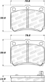 Picture of StopTech Street Brake Pads