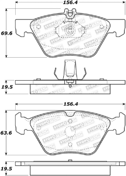 Picture of StopTech Street Brake Pads