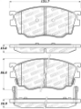 Picture of StopTech Street Brake Pads