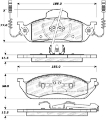 Picture of StopTech Street Brake Pads
