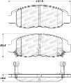 Picture of StopTech Street Brake Pads