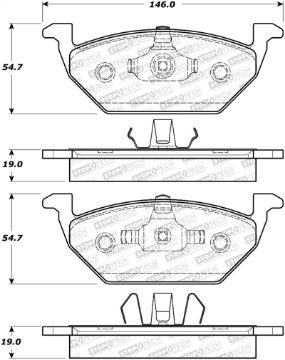 Picture of StopTech Street Brake Pads