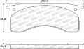 Picture of StopTech Street Brake Pads