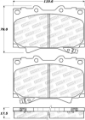 Picture of StopTech Street Brake Pads
