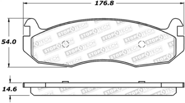Picture of StopTech Street Brake Pads