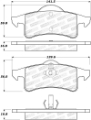 Picture of StopTech Street Brake Pads