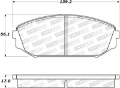 Picture of StopTech Street Brake Pads
