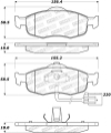Picture of StopTech Street Brake Pads