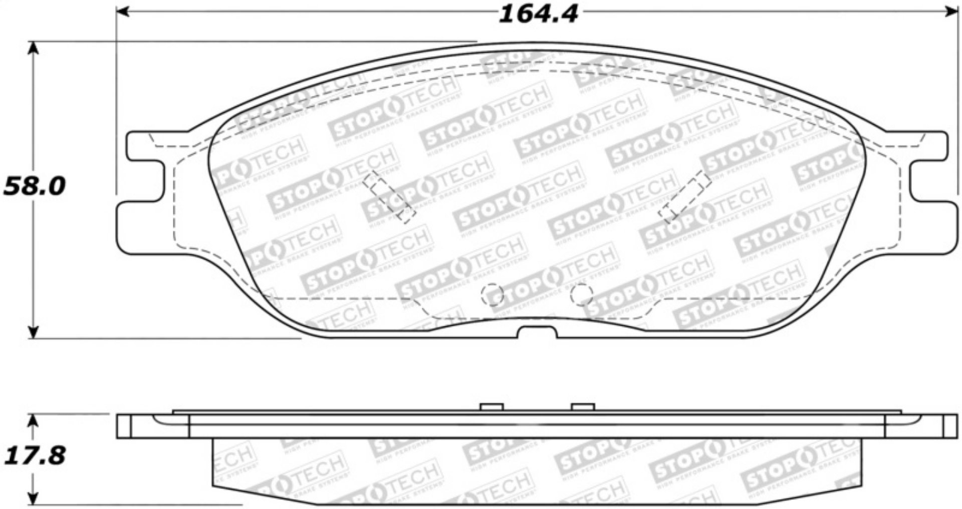 Picture of StopTech Street Brake Pads