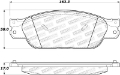 Picture of StopTech Street Brake Pads