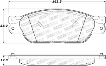 Picture of StopTech Street Brake Pads