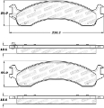 Picture of StopTech Street Brake Pads