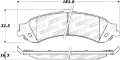 Picture of StopTech Street Brake Pads