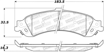 Picture of StopTech Street Brake Pads