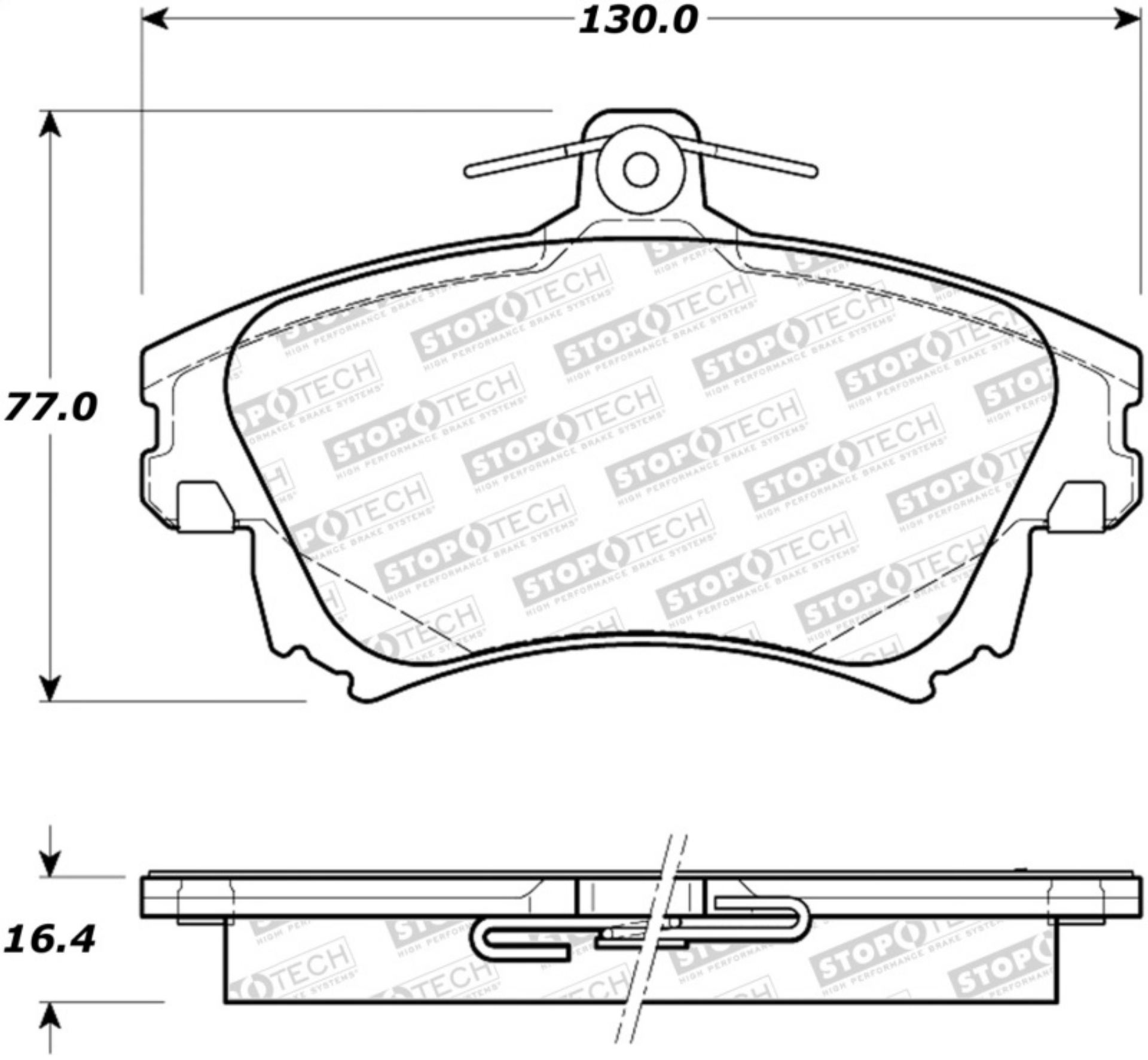 Picture of StopTech Street Brake Pads