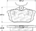 Picture of StopTech Street Brake Pads