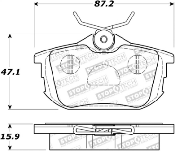 Picture of StopTech Street Brake Pads