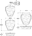Picture of StopTech Street Brake Pads