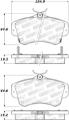 Picture of StopTech Street Brake Pads