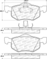 Picture of StopTech Street Brake Pads