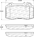 Picture of StopTech Street Brake Pads