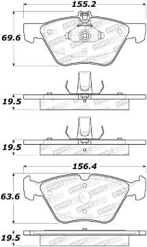 Picture of StopTech Street Brake Pads