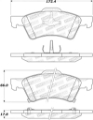 Picture of StopTech Street Brake Pads