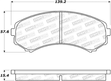 Picture of StopTech Street Brake Pads