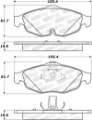 Picture of StopTech Street Brake Pads