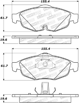 Picture of StopTech Street Brake Pads