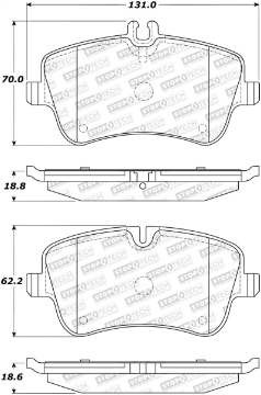 Picture of StopTech Street Brake Pads