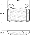 Picture of StopTech Street Brake Pads