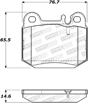 Picture of StopTech Street Brake Pads
