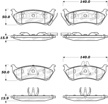 Picture of StopTech Street Brake Pads