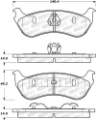 Picture of StopTech Street Brake Pads