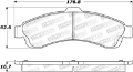 Picture of StopTech Street Brake Pads