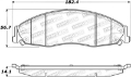 Picture of StopTech Street Brake Pads