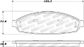 Picture of StopTech Street Brake Pads